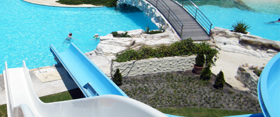 Acquafert Pool parchi acquatici giardini e ambientazione