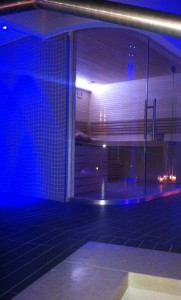 Acquafert SPA Hotel Catullo Verona Sauna con cristallo