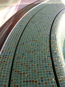 Acquafert vasca idromassaggio particolare mosaico
