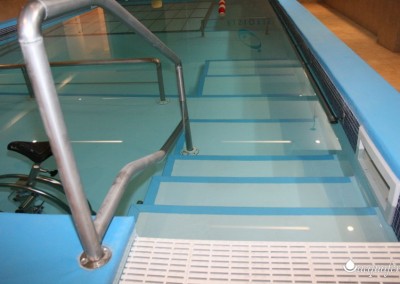 Acquafertpool gradini rivestiti in PVC antiscivolo