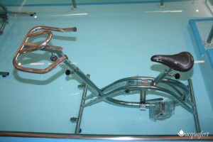 Acquafertpool vasca fisioterapica bicicletta per idrobike in acciaio INOX 316