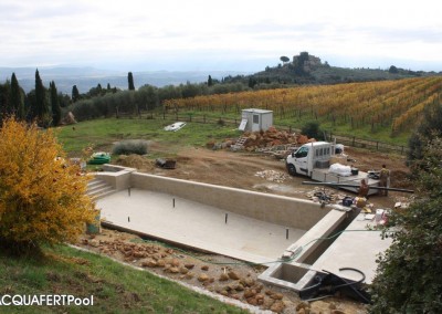 Acquafert Divisione Pool Progetto piscina per agriturismo in Toscana