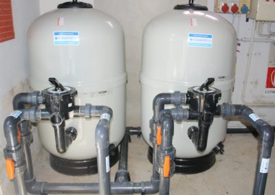 Rifacimento dell'impianto di filtrazione