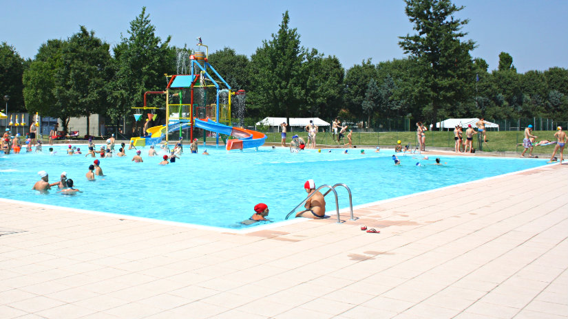 Ristrutturazione di una piscina pubblica